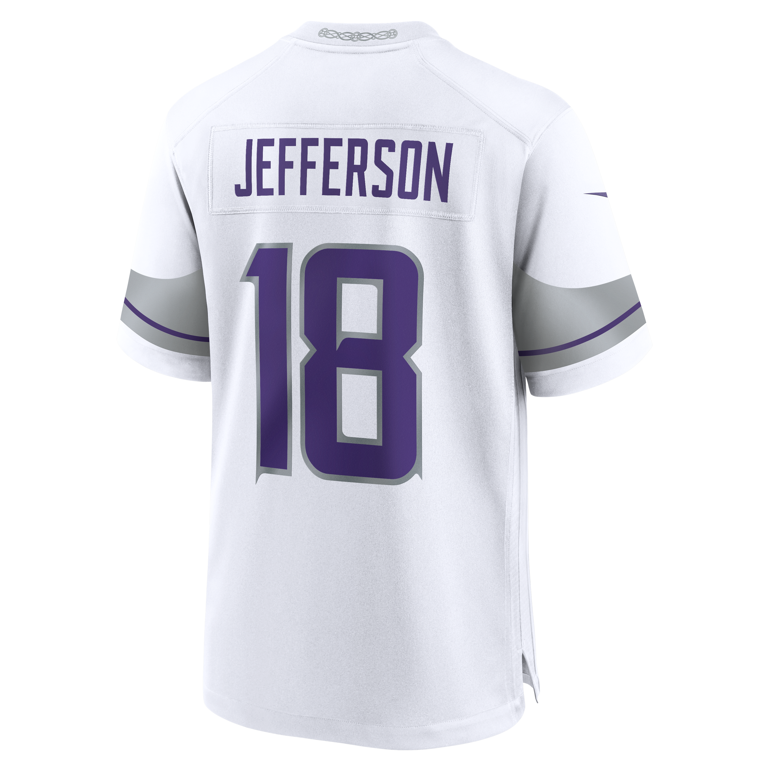 [LK] Justin Jefferson #18 Minnesota Vikings Alternate Game Player Jersey - White