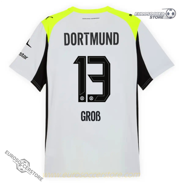 Borussia Dortmund 25-26 Season Away GROß 13 Football Jersey