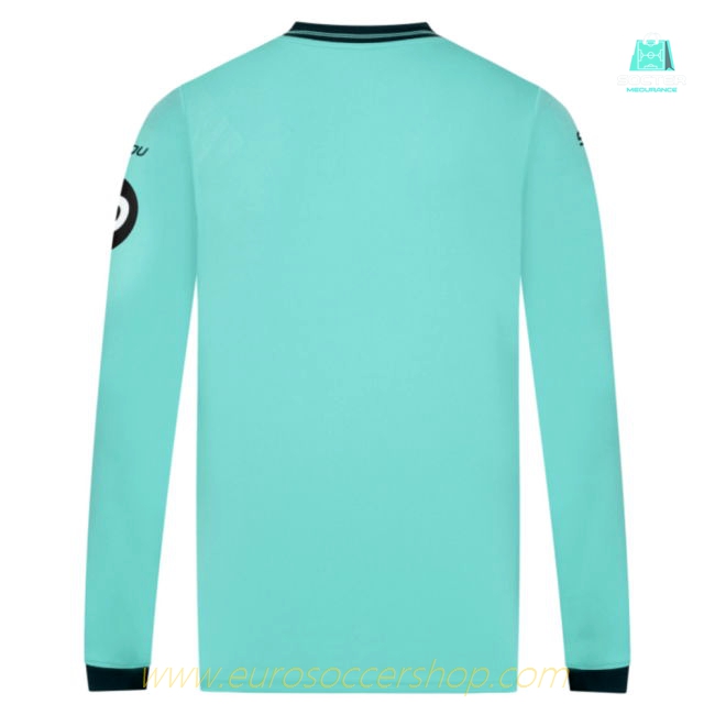 2025-2026 Wolves Long Sleeve Away Shirt