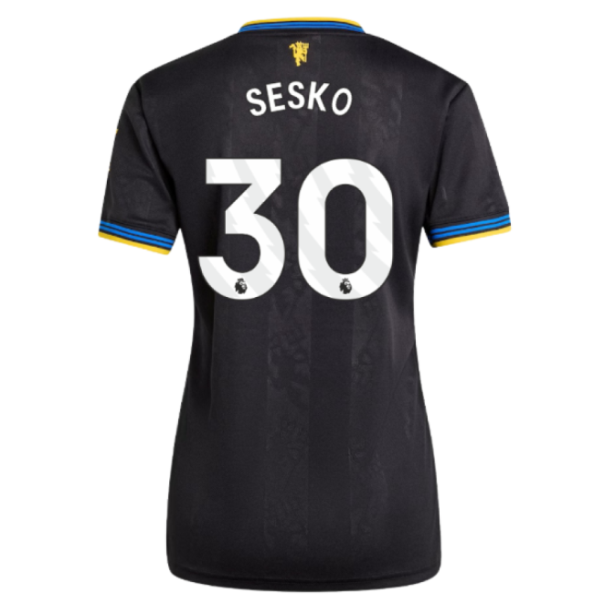 2025-2026 Man Utd Authentic Third Kit (Womens) (Sesko 30)