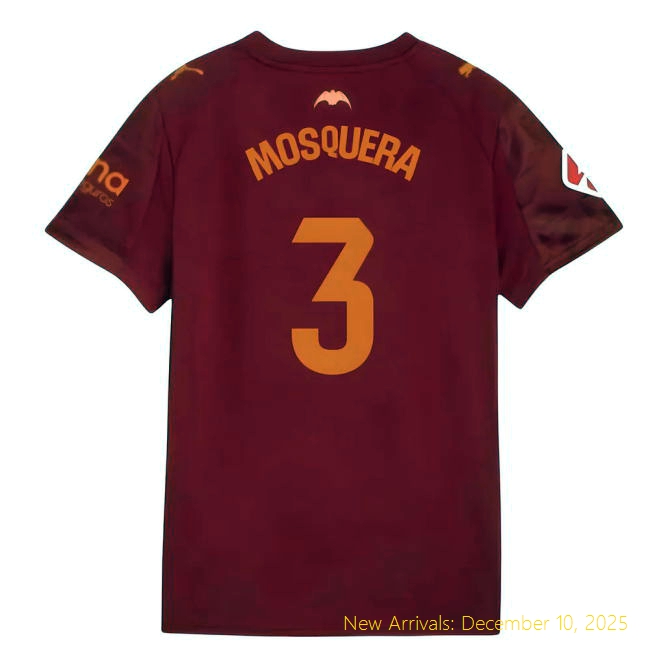 2025-2026 Valencia Official Away Shirt (Mosquera 3) - Economical