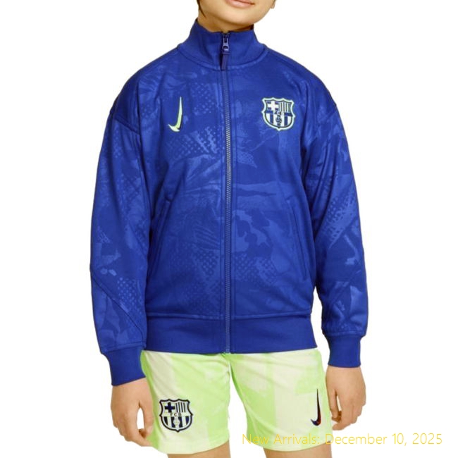 2025-2026 Barca None - Third Edition - Top Grade - Blue Color (Kids)