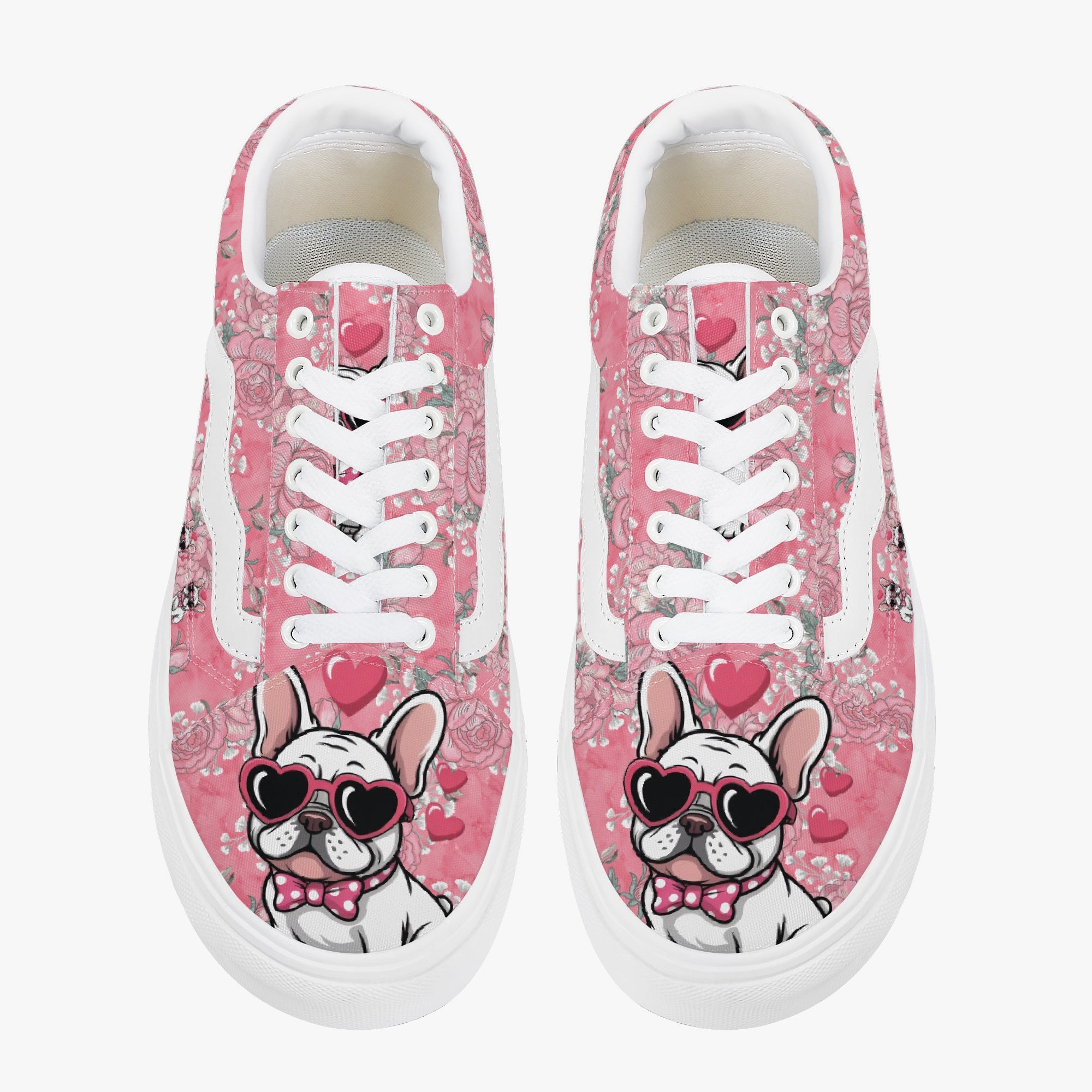Esther - Trendy Low-Top Canvas Sneakers