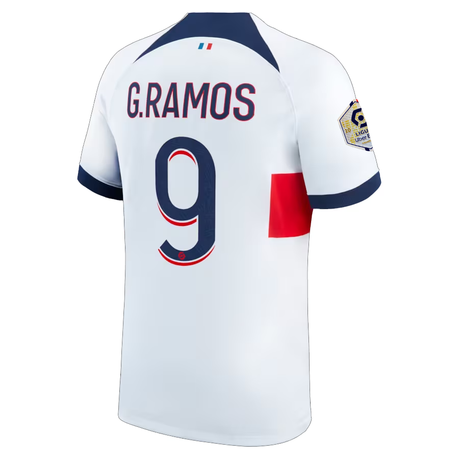 Paris Saint‑Germain FC Ramos 2023-2024 Lig Away Jersey – Authentic Shirt