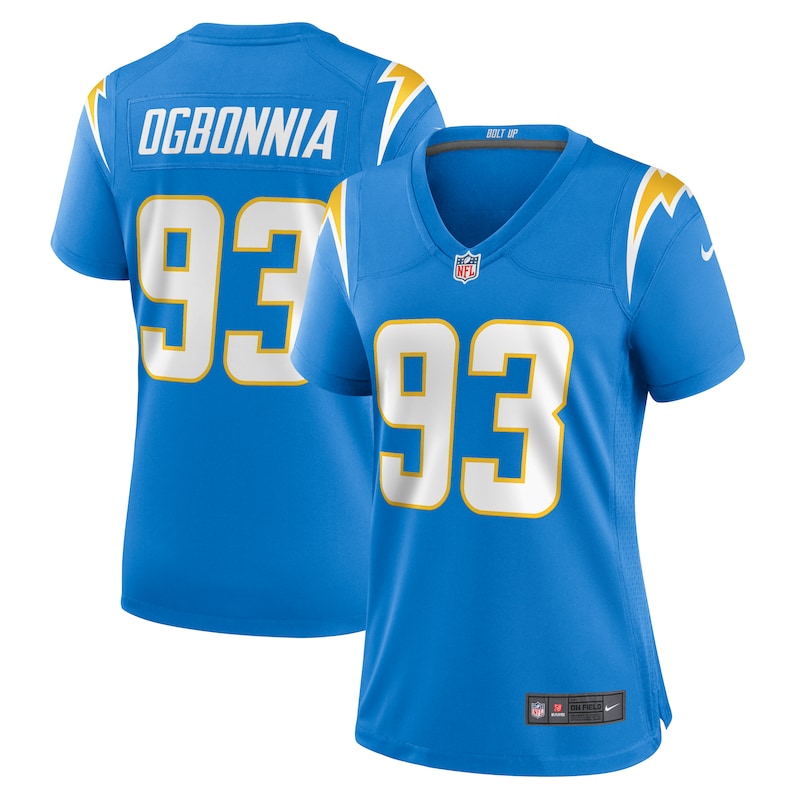 None Otito Ogbonnia Los Angeles Chargers Stylish Game Jersey