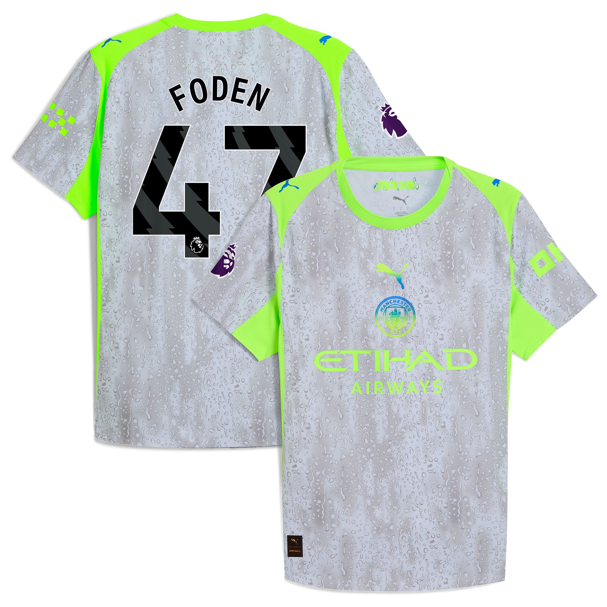 [SJH] Women's Manchester City 2025/26 Third Authentic Jersey - Green/Neon Green