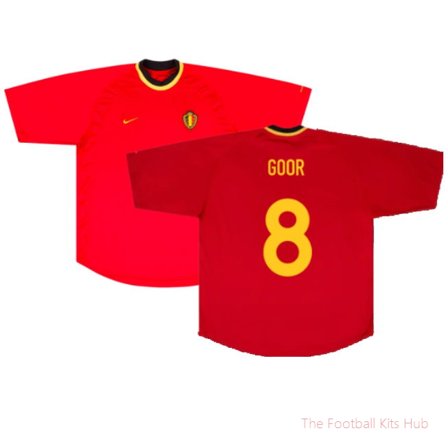 Belgium 2000-02 Home (Excellent) (Goor 8)