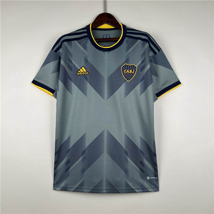 Boca Juniors 2324 Football Shirt Third Grey Soccer Jersey - Official
