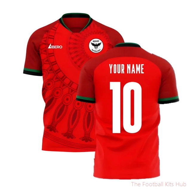 [LK] Egypt 2025/26 Home Football Kit (Libero) (Your Name)