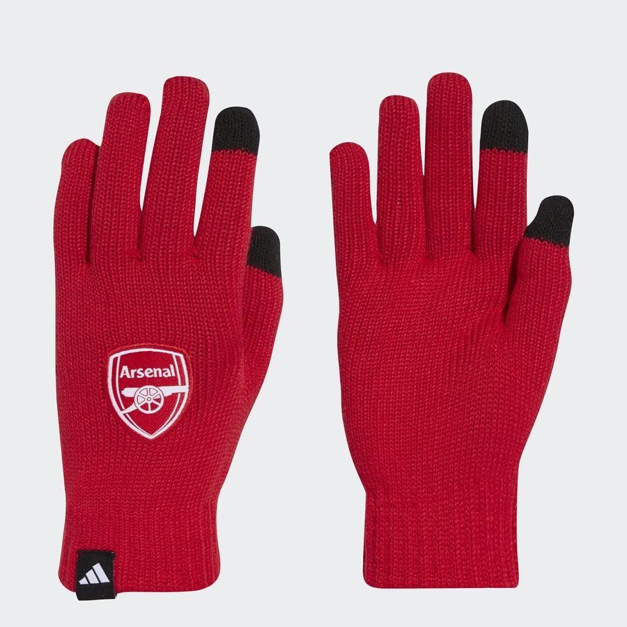 Arsenal Player Gloves Better Scarlet/pure White