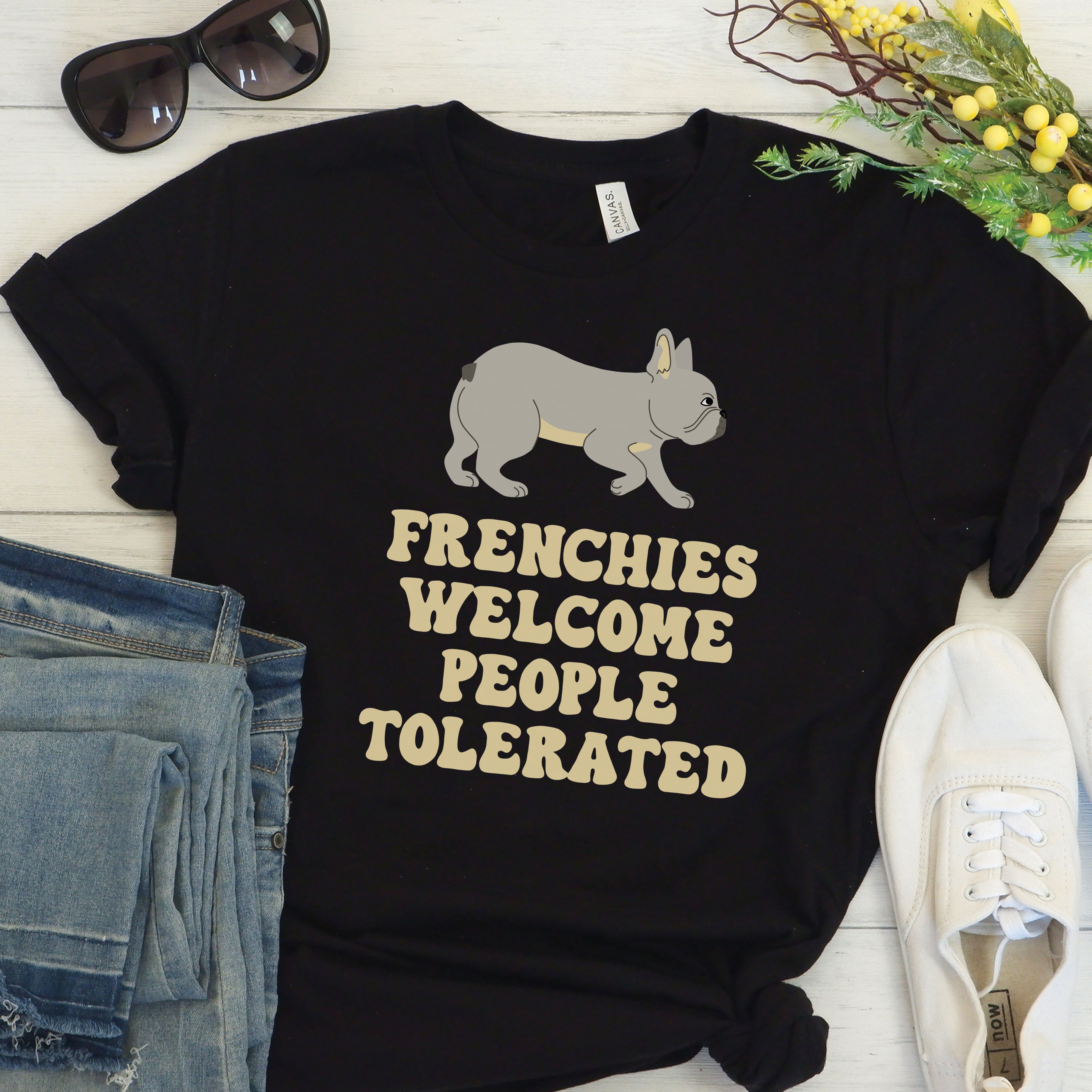 French Bulldog Stylish Choices Unisex T Shirt Frenchie Pet Item