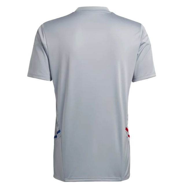 Olympique Lyon 2022-2023 Training Football Jersey (Halo Silver)