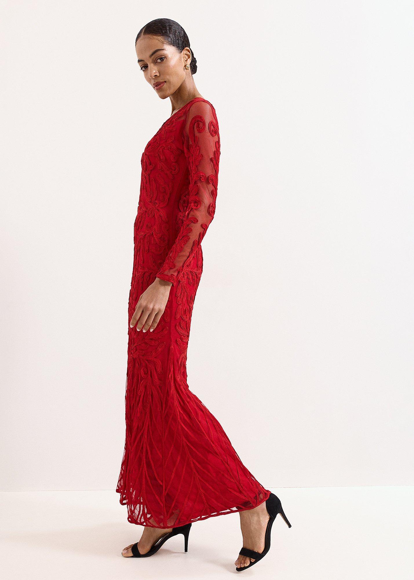 Phoenix Maxi Tapework Dress