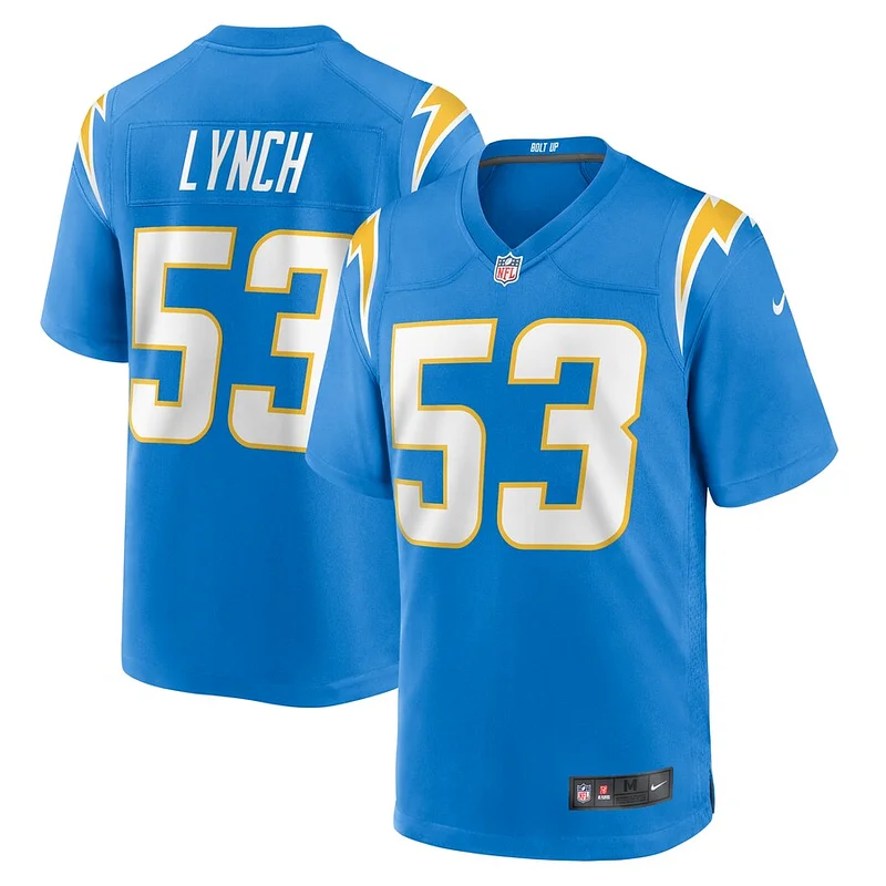 None Game NFL Jersey - Blue | Authentic Football Apparel | NFL Footbal