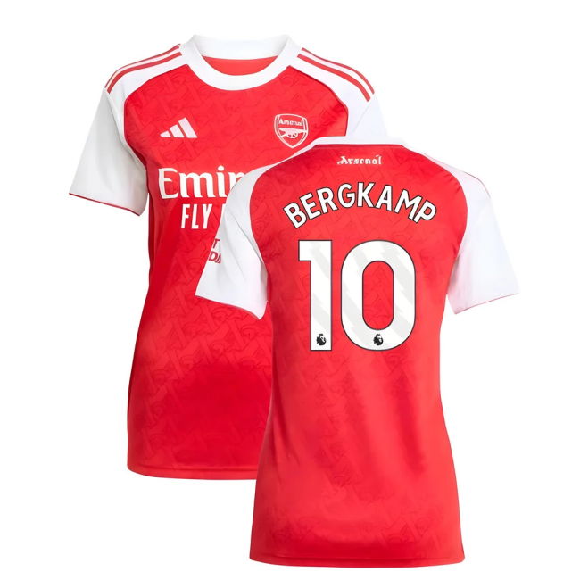 2025-20 Arsenal Home Shirt Bergkamp #10 L M Women S