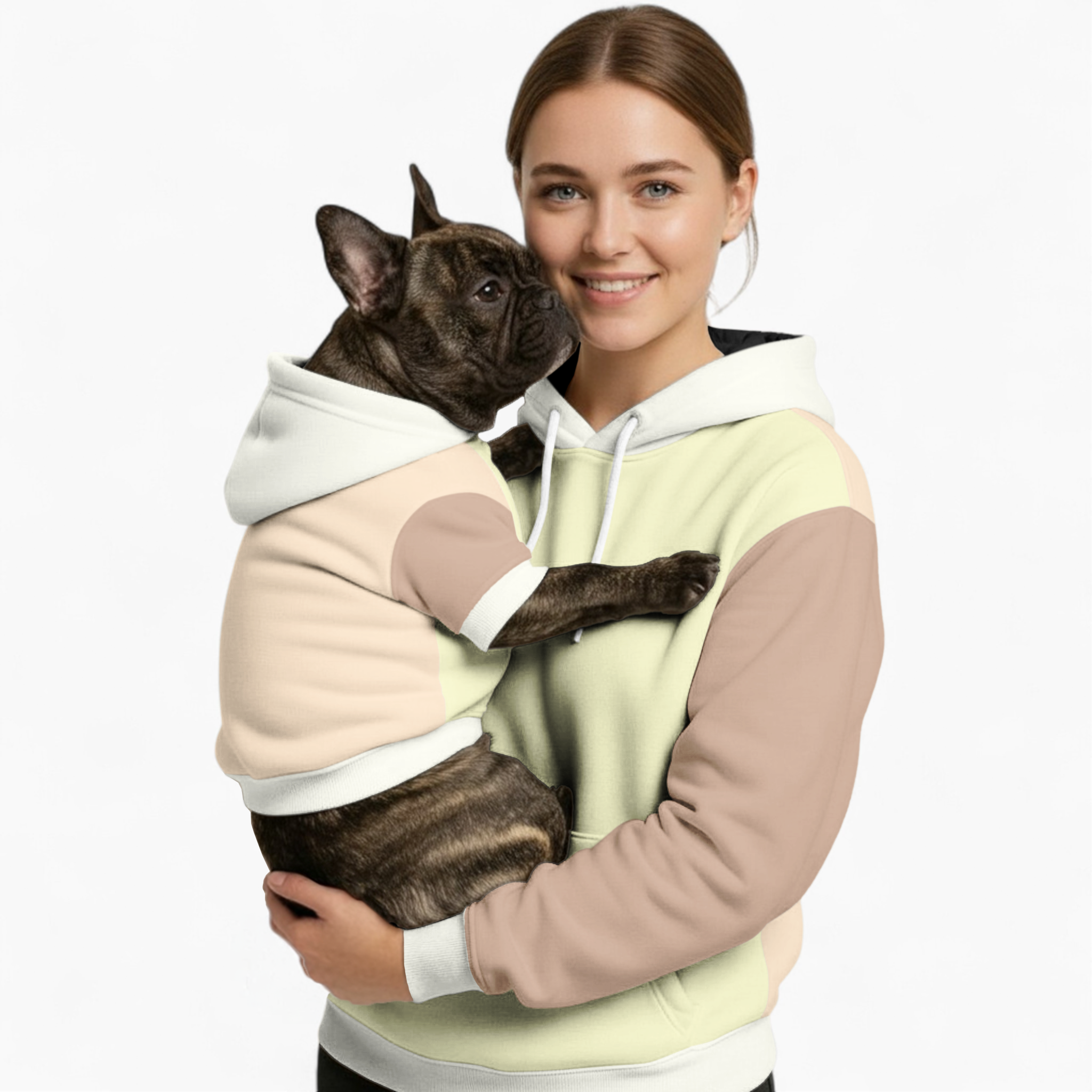 French Bulldog Teddy Human Hoodies Cute Frenchie Essential