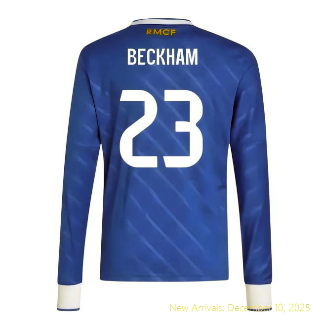2025-2026 Real Madrid Third Shirt - Genuine Jersey (Beckham 23) -...