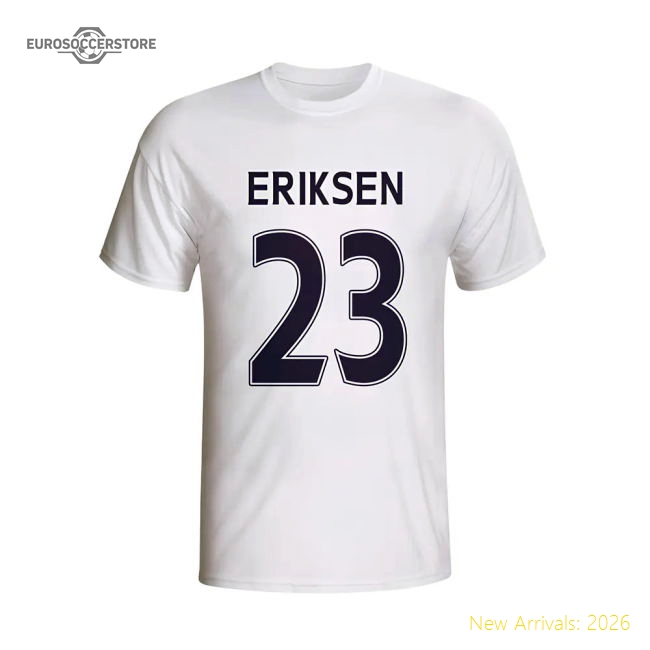 Superior Christian Eriksen Spurs Hero T-shirt (white) - Collectors Item