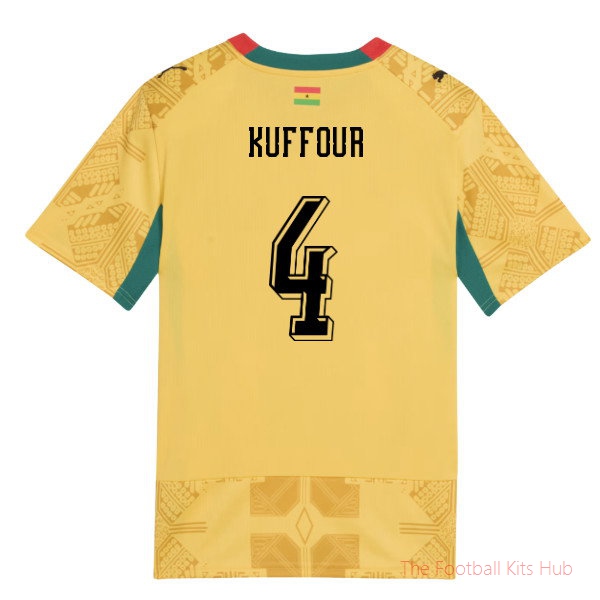 2026-2027 Ghana Away Shirt (Kids) (Kuffour 4)