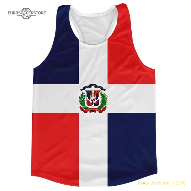 Luxury Dominican Republic Flag Running Vest - Competitive Price
