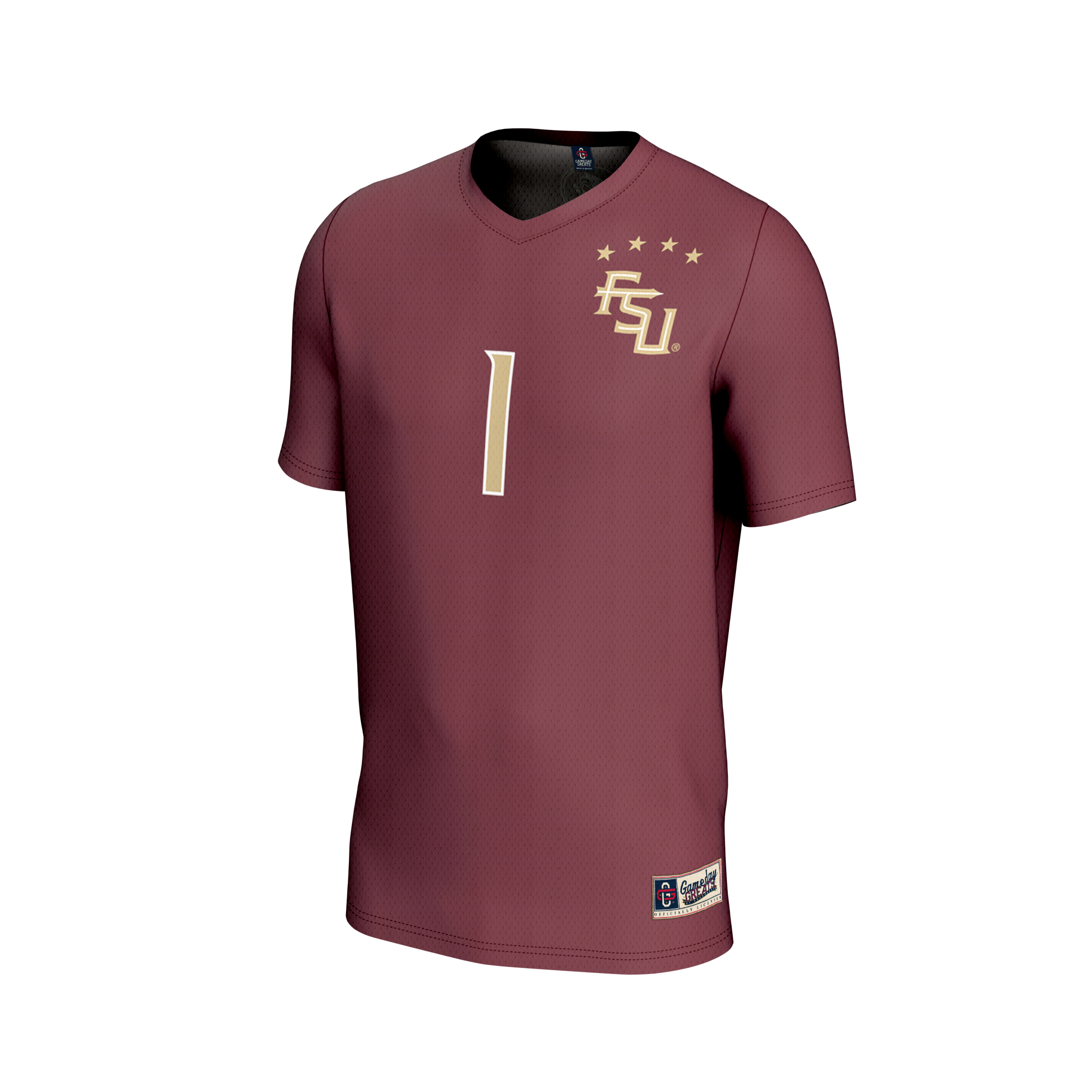[NJP] Florida State Seminoles GameDay Greats Youth Lightweight Collegiate Soccer Fashion Jersey? - Garnet