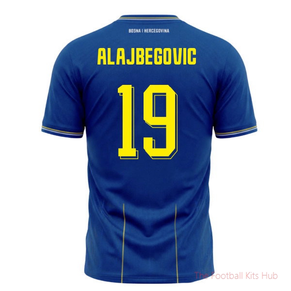 Bosnia And Herzegovina 2026-2027 Home Shirt (Kids) (Alajbegovic 19)