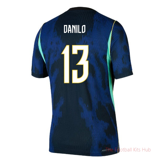 Brazil 2026-2027 Aero-FIT Shirt Player Issue Danilo #13 Club Jersey