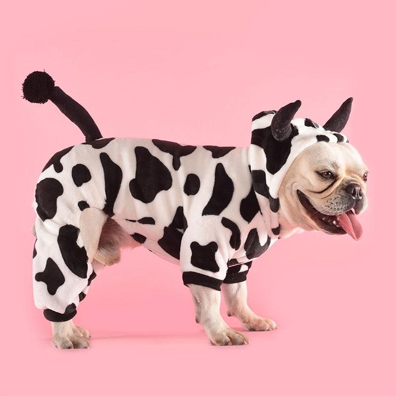 French Bulldog I'm A Cow French Bulldog Jumpsuit Practical Pet Supply