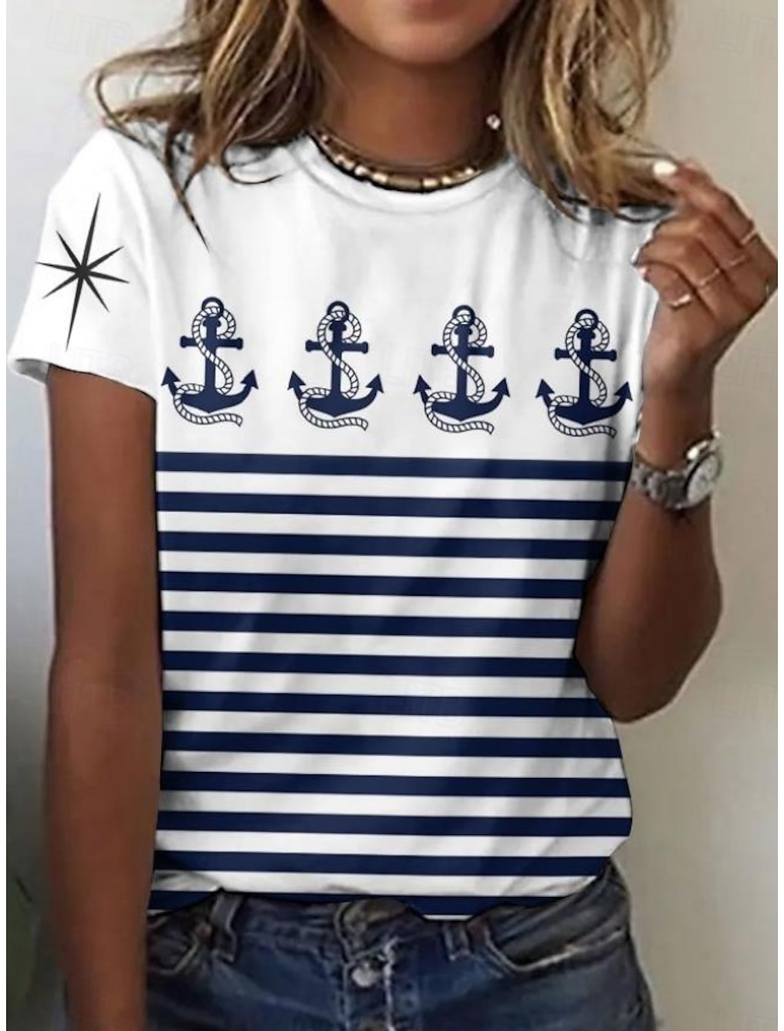 Women's Mini Dress Petite Dress Petite Dress Sundress A Line Dress Tank Dress Casual Vacation Daily Beach Loose Fit Heart Rose Flag Sleeveless Crew Neck White Red Royal Blue Blue Summer