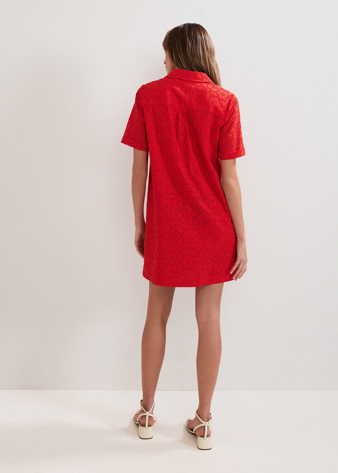 Nicky Broiderie Dress