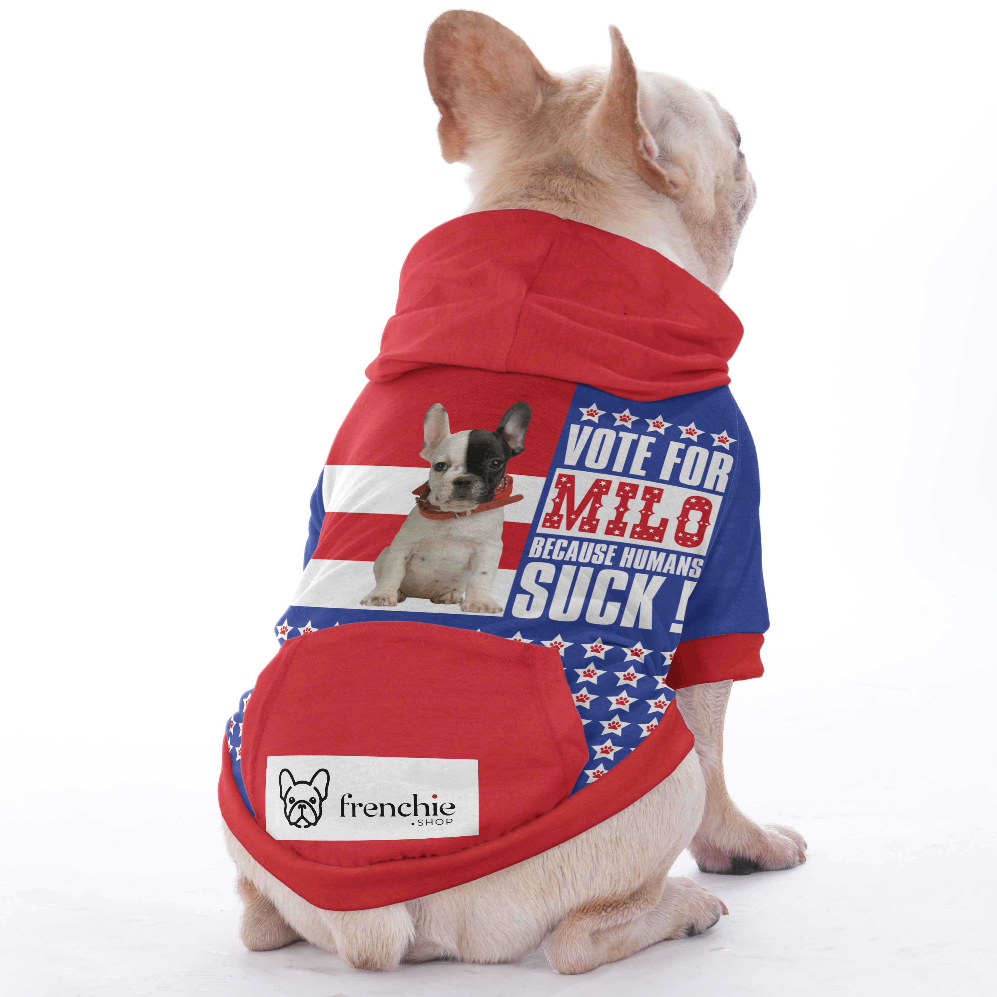 Your Dog’s Photo And Name | Frenchie Shop Original For Dog Lovers