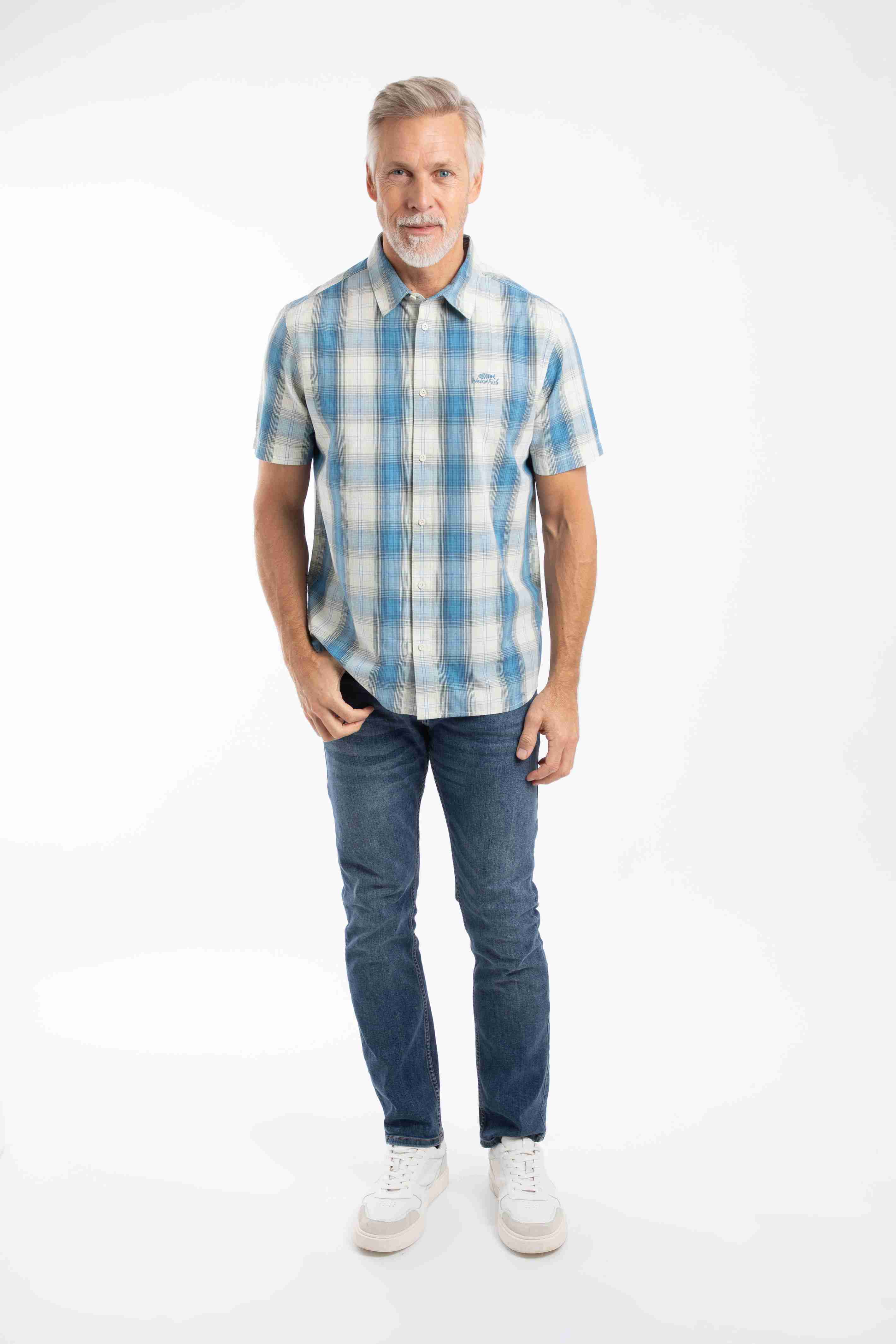 Judd Short Sleeve Check Shirt Bermuda