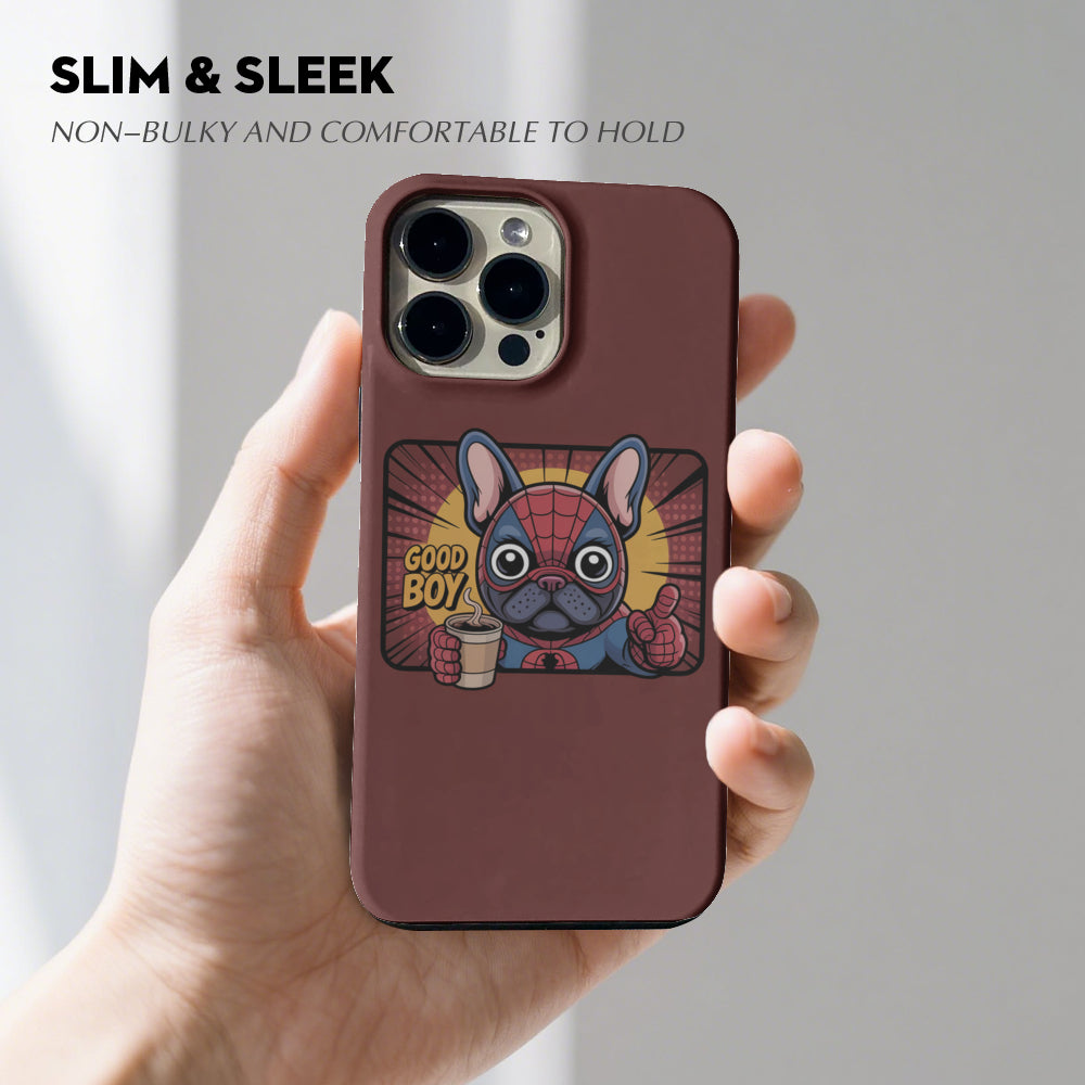 - Frenchie Lover Dual-layer Iphone Case Casual Wear | Premium Quality