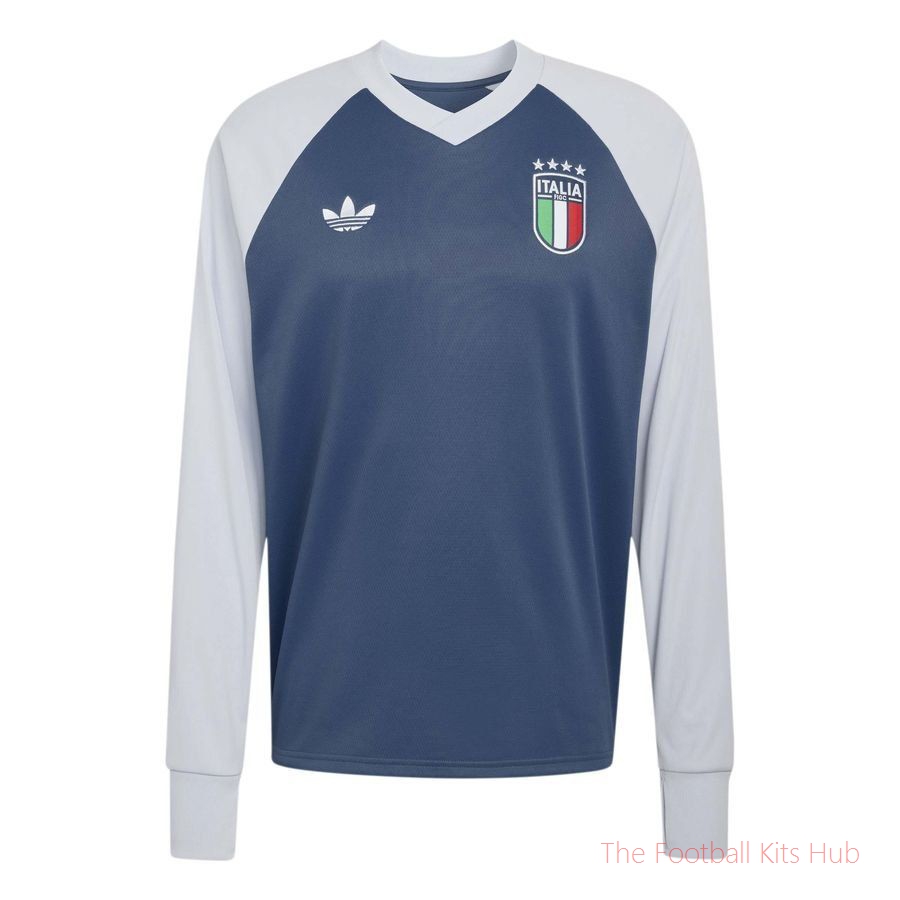 Italy Training Shirt Pre Match Warm Top Away - Night Marine