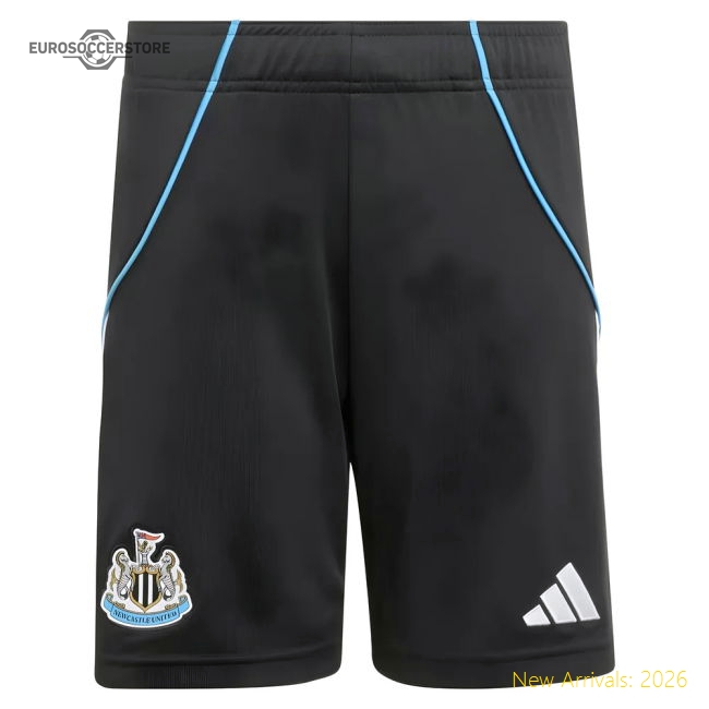 2025-2026 Newcastle Home Shorts (black) - Kids - Collectors Item