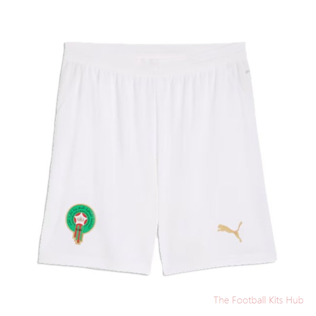 2026-2027 Morocco Away Shorts (White)