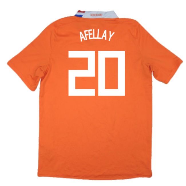 Holland 2008 Home Jersey Shirt Football Fan Apparel