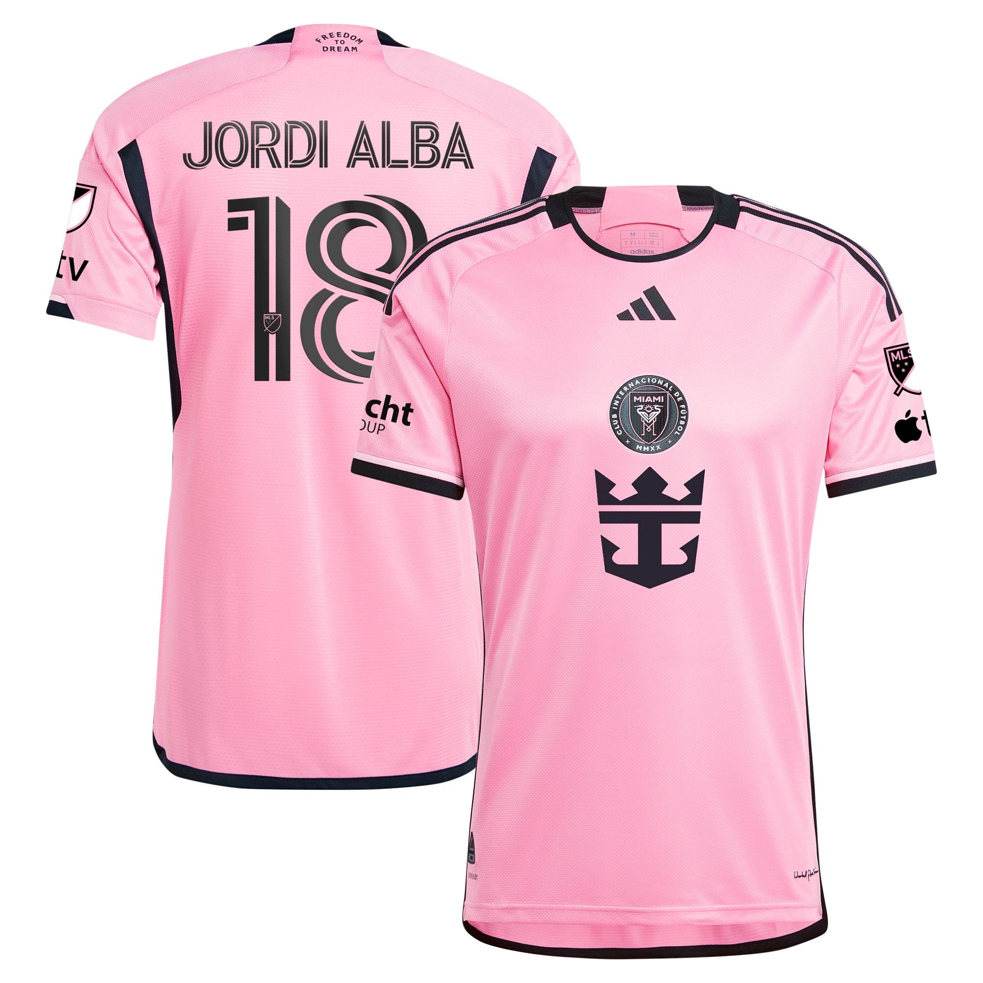 [SJH] Jordi Alba Ramos Inter Miami CF 2024 2getherness Authentic Player Jersey - Pink