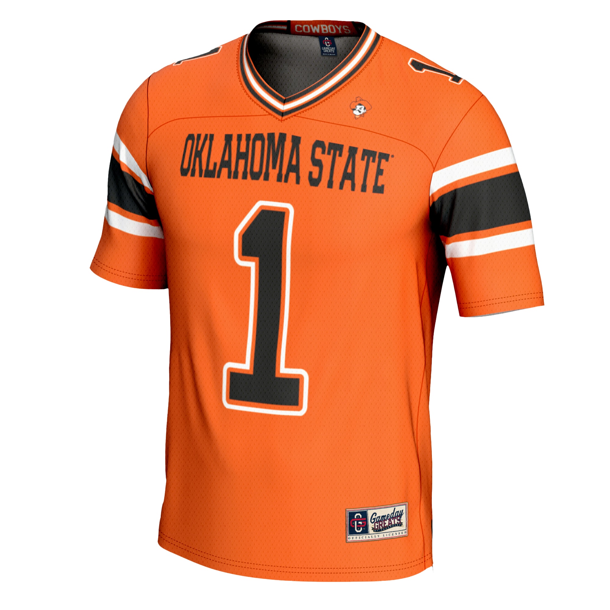 [DDG] Oklahoma State Cowboys GameDay Greats Football Jersey - Orange