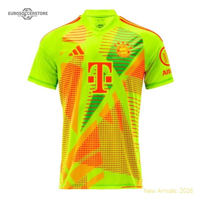 Bayern Munich Home Match Jersey Yellow) (neuer Moisture-wicking