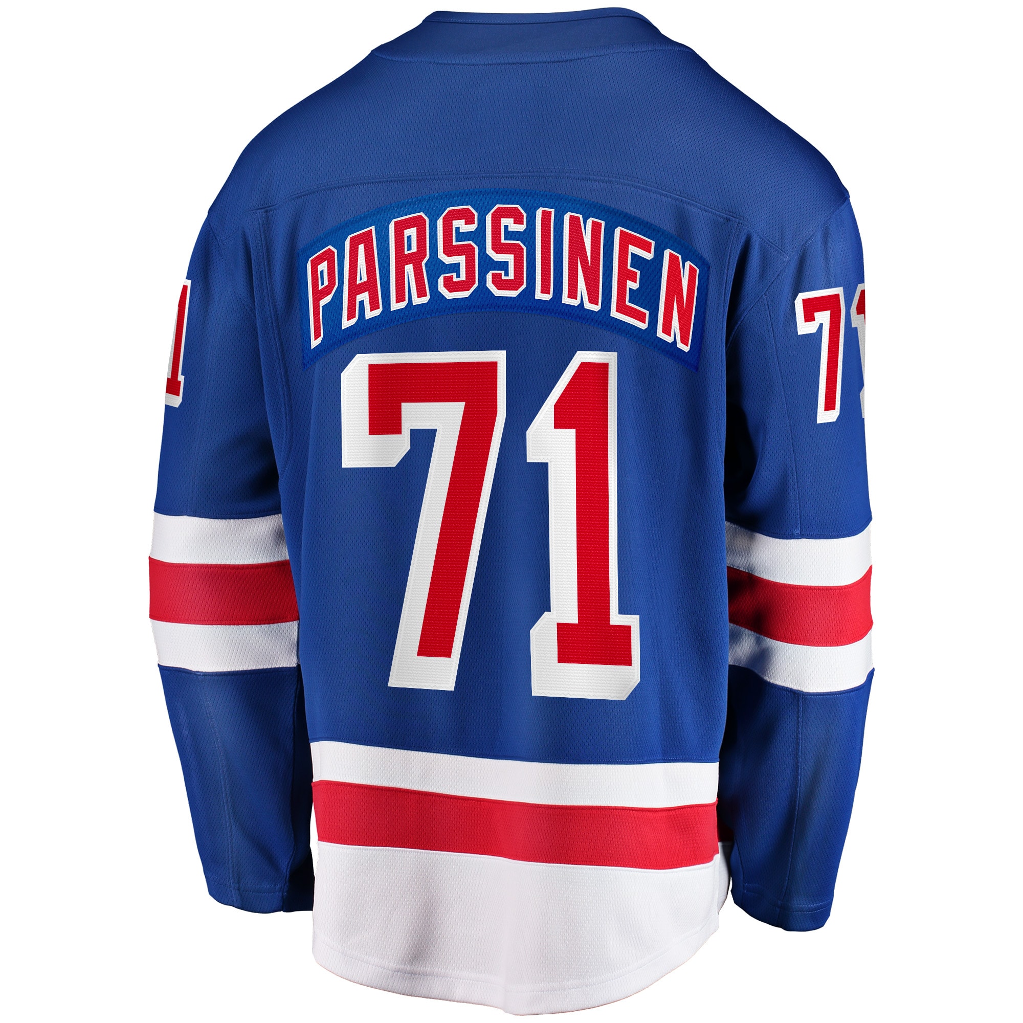 [LK] Juuso Parssinen New York Rangers Home Breakaway Jersey - Blue