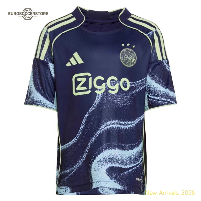 Afc Ajax Children 2025 Away Jersey Shirt Football Fan Supporter Collection
