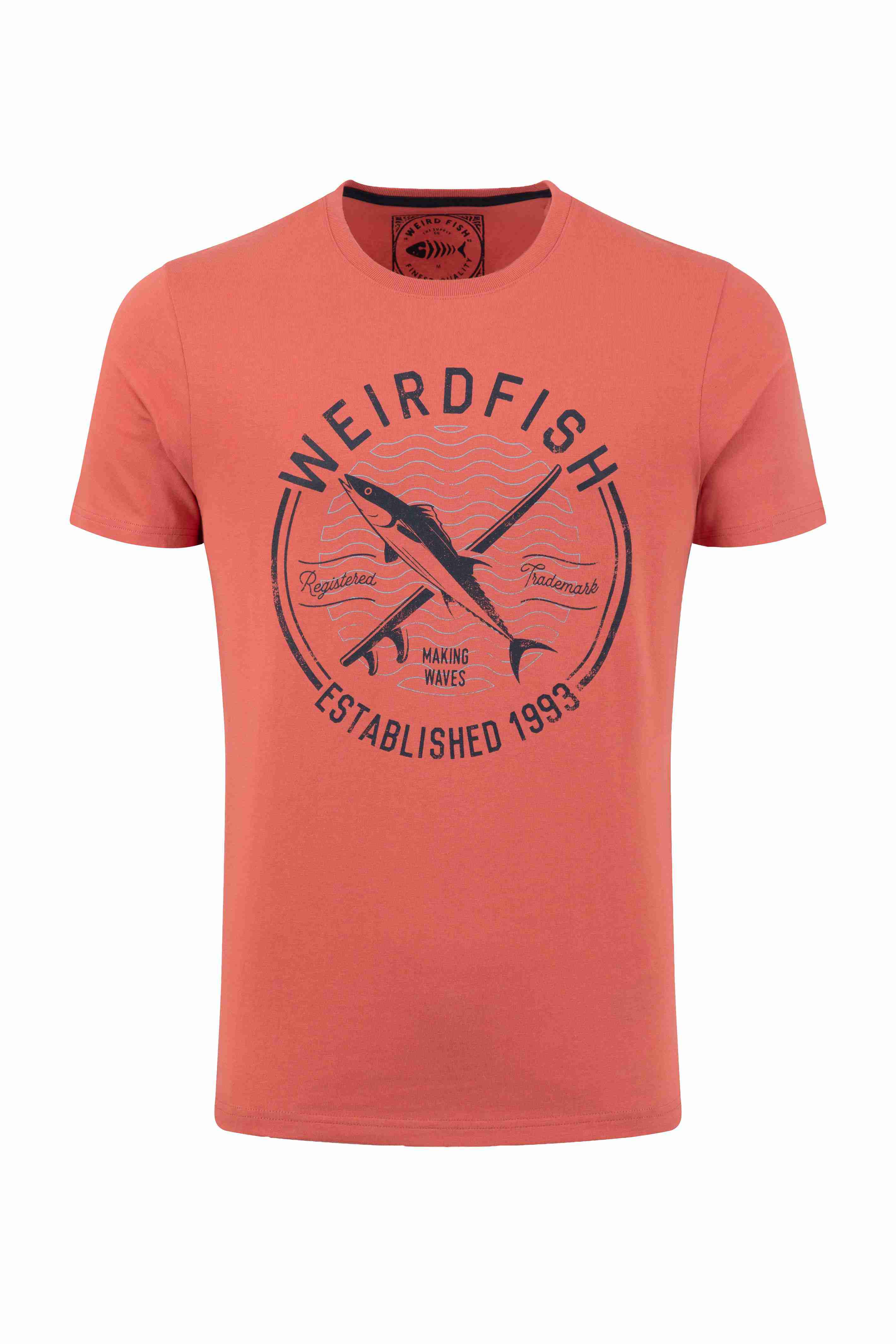 Hudson Front Print Branded T-Shirt Nantucket