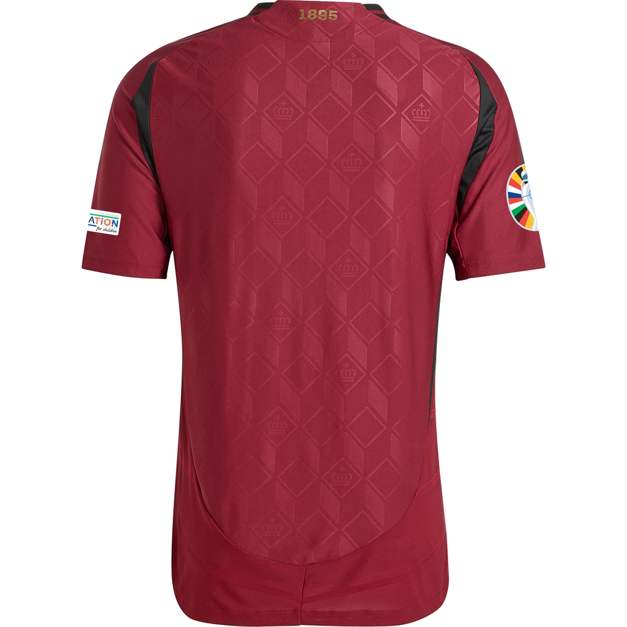 Belgium 2024-2025 UEFA Euro Home Jersey –  Match Day Version S