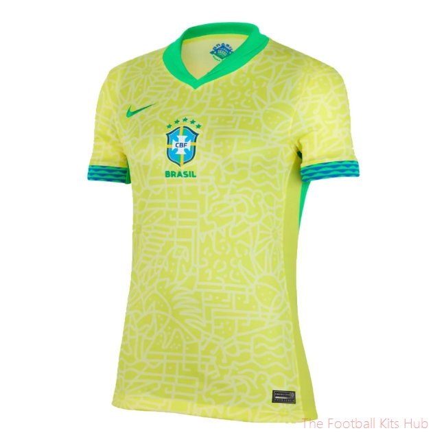 2024-2025 Brazil Home Shirt (Womens)