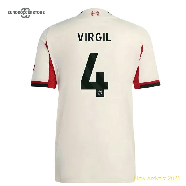 Refined Liverpool Womens Jersey Virgil 2025-2026 Drycell
