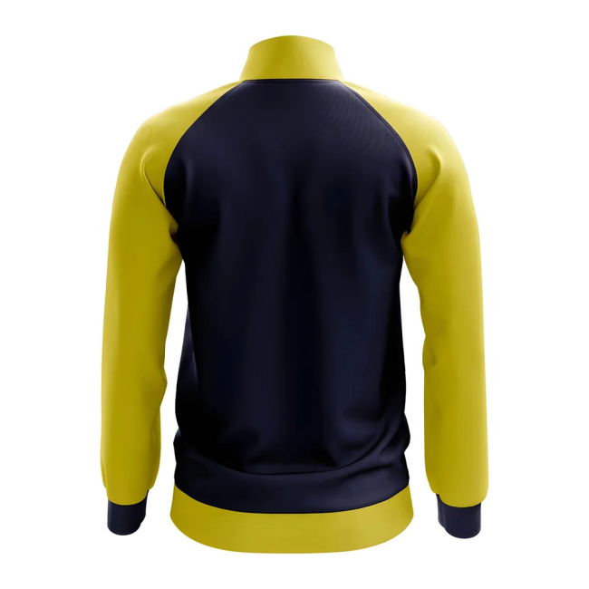 Athletic Pitcairn Islands Concept Football Track Jacket (Blue)
