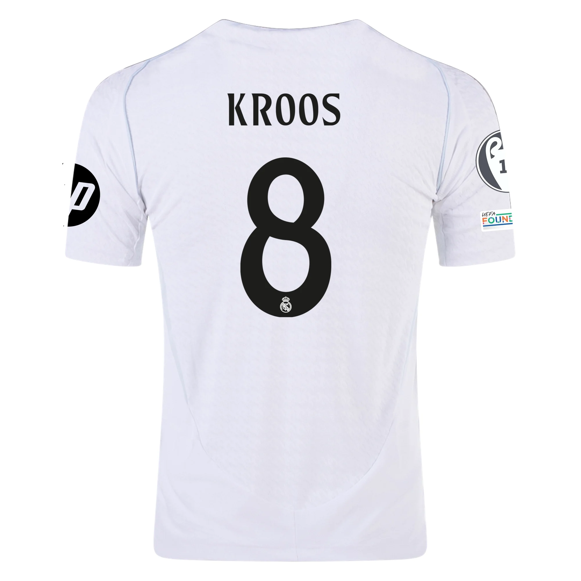 Real Madrid Kroos 2024-2025 UCL Home Jersey – Authentic Shirt
