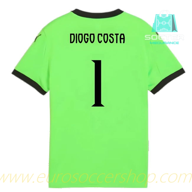World Cup 2025-2026 Season Portugal Home Shirt Junior (Diogo Costa 1)