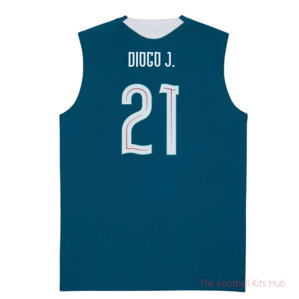 [LK] 2026/27 Portugal Sleeveless Training Jersey (Ocean Tropic) (Diogo J. 21)